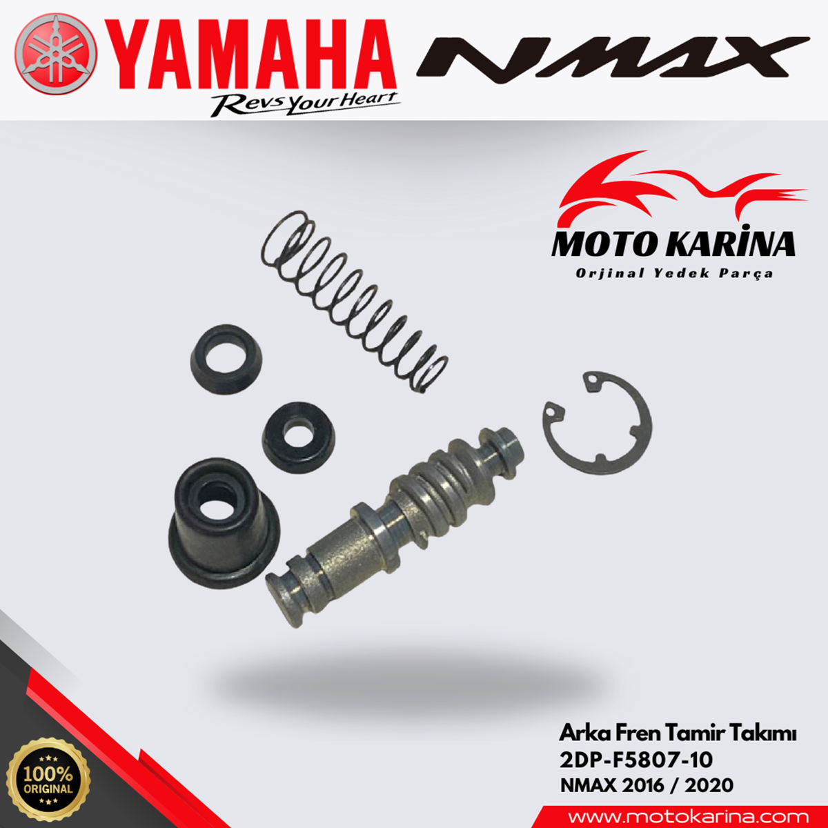 NMAX 125/155 ARKA FREN TAMİR TAKIMI resmi