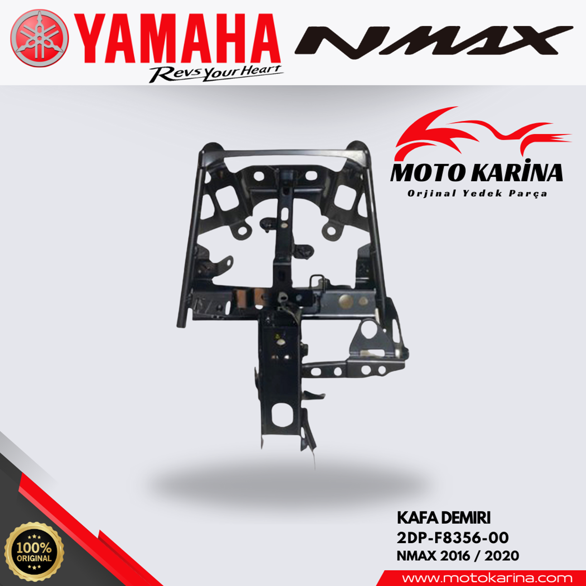 NMAX 125/155 KAFA DEMİRİ resmi