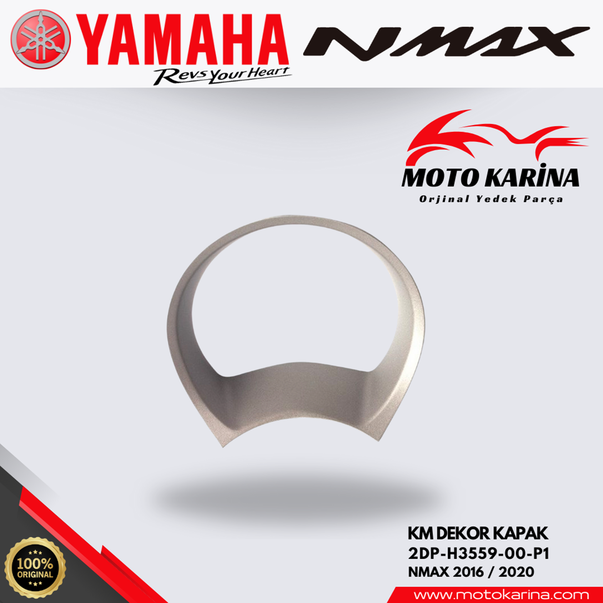 NMAX 125/155 KM DEKOR KAPAK resmi