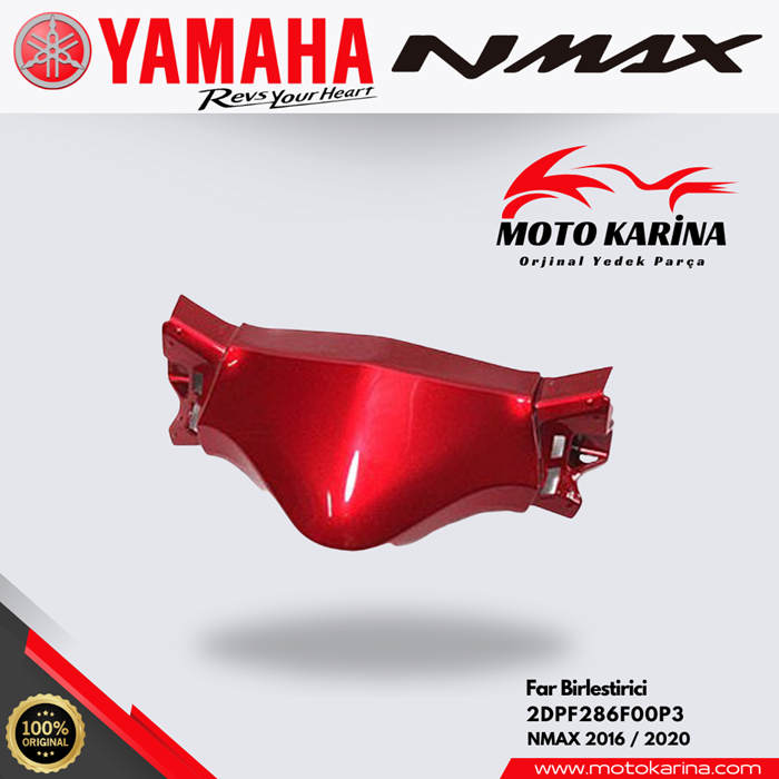 NMAX 125/155 ÖN KAPAK KIRMIZI resmi