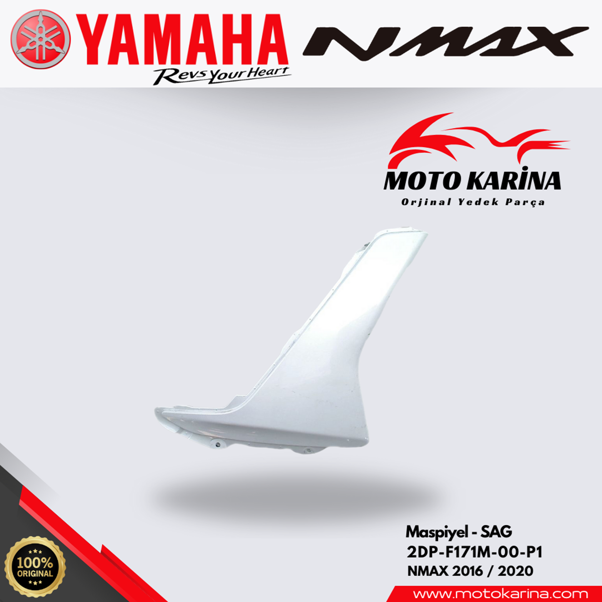 NMAX 125/155 SAĞ ALT MAŞBİYEL resmi