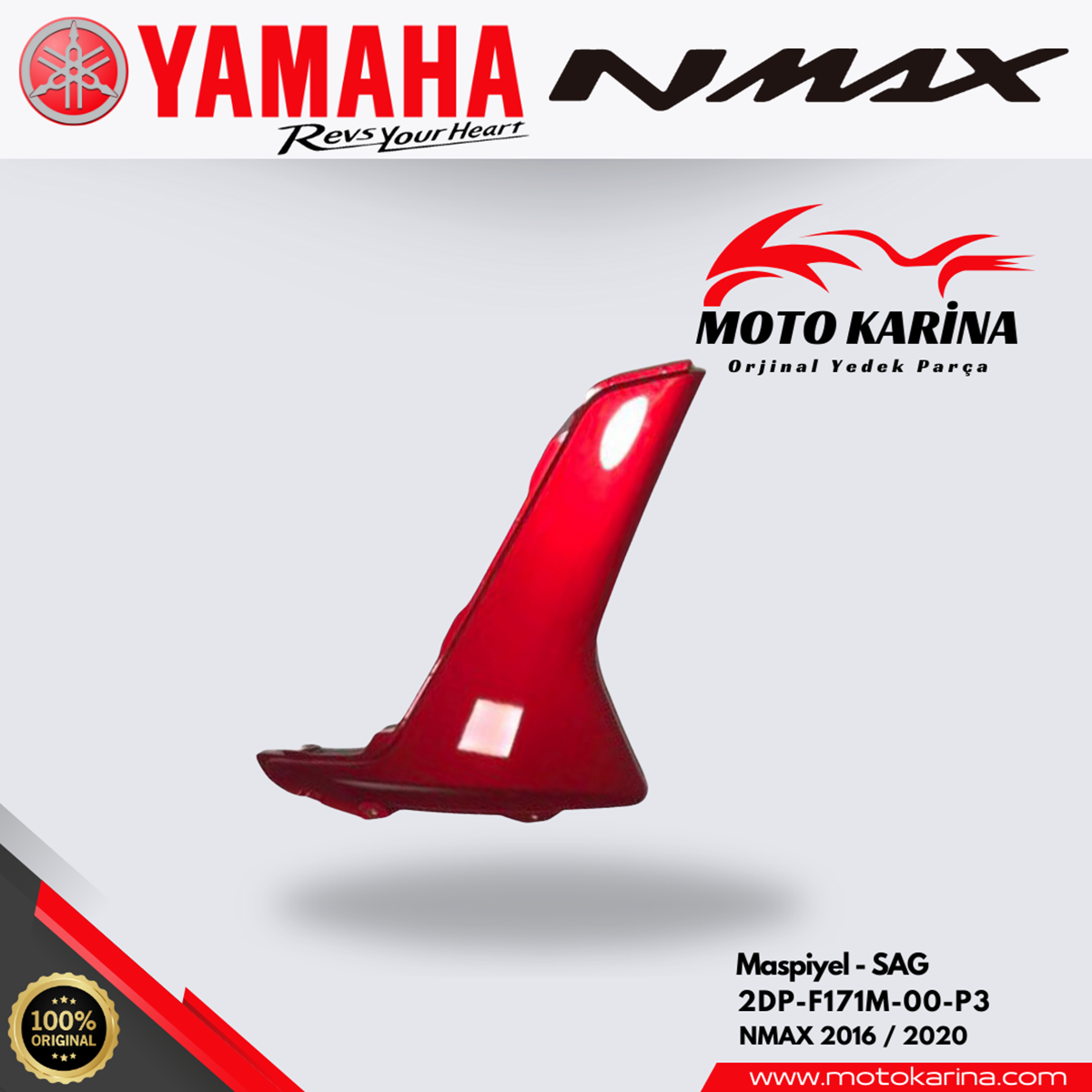 NMAX 125/155 SAĞ ALT MAŞBİYEL resmi