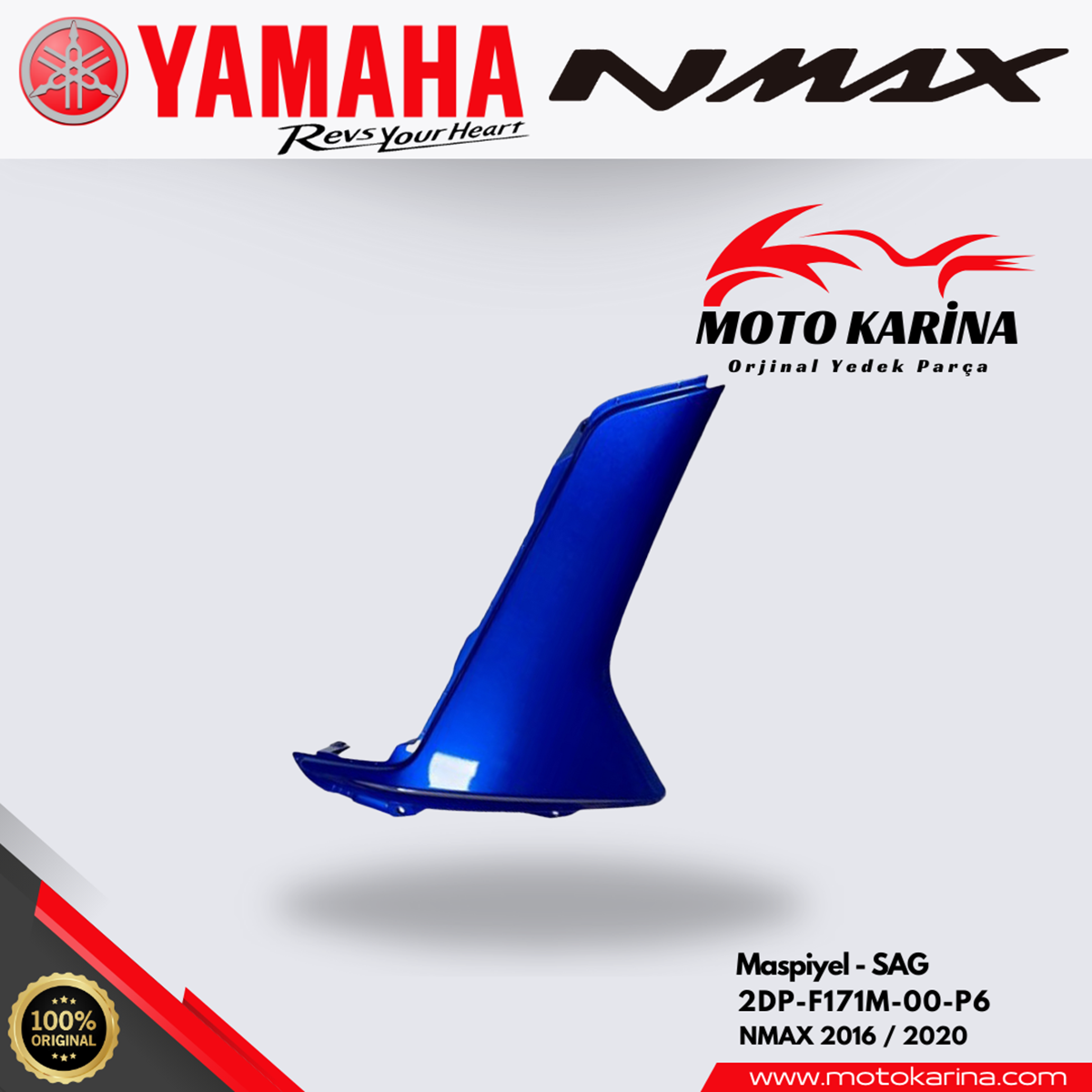 NMAX 125/155 SAĞ ALT MAŞBİYEL resmi