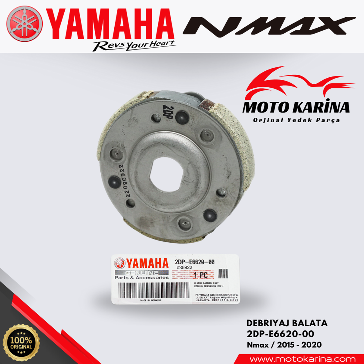 NMAX 125-155 DEBRİYAJ BALATA resmi