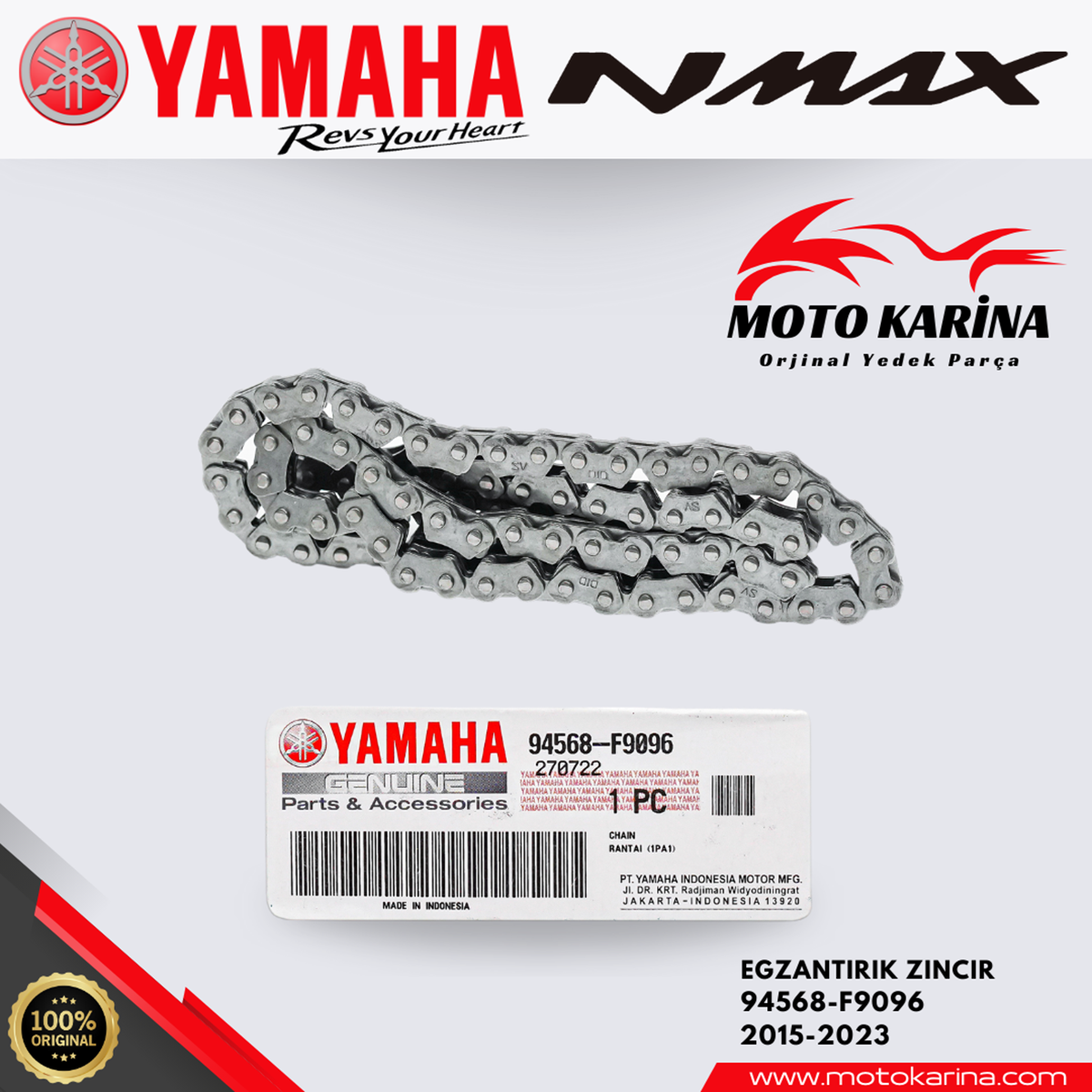 NMAX 125-155 EKSANTRİK ZİNCİR resmi