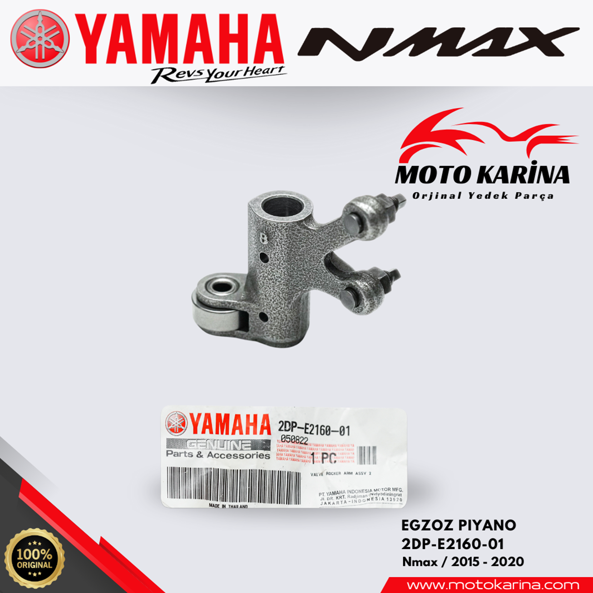 NMAX 125-155 EKZOZ PİYANO resmi