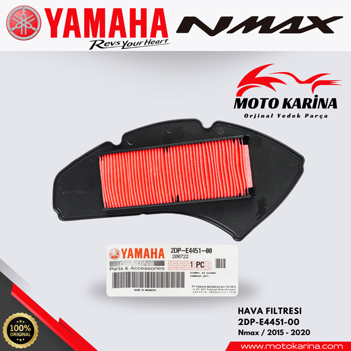 NMAX 125-155 HAVA FİLTRE resmi