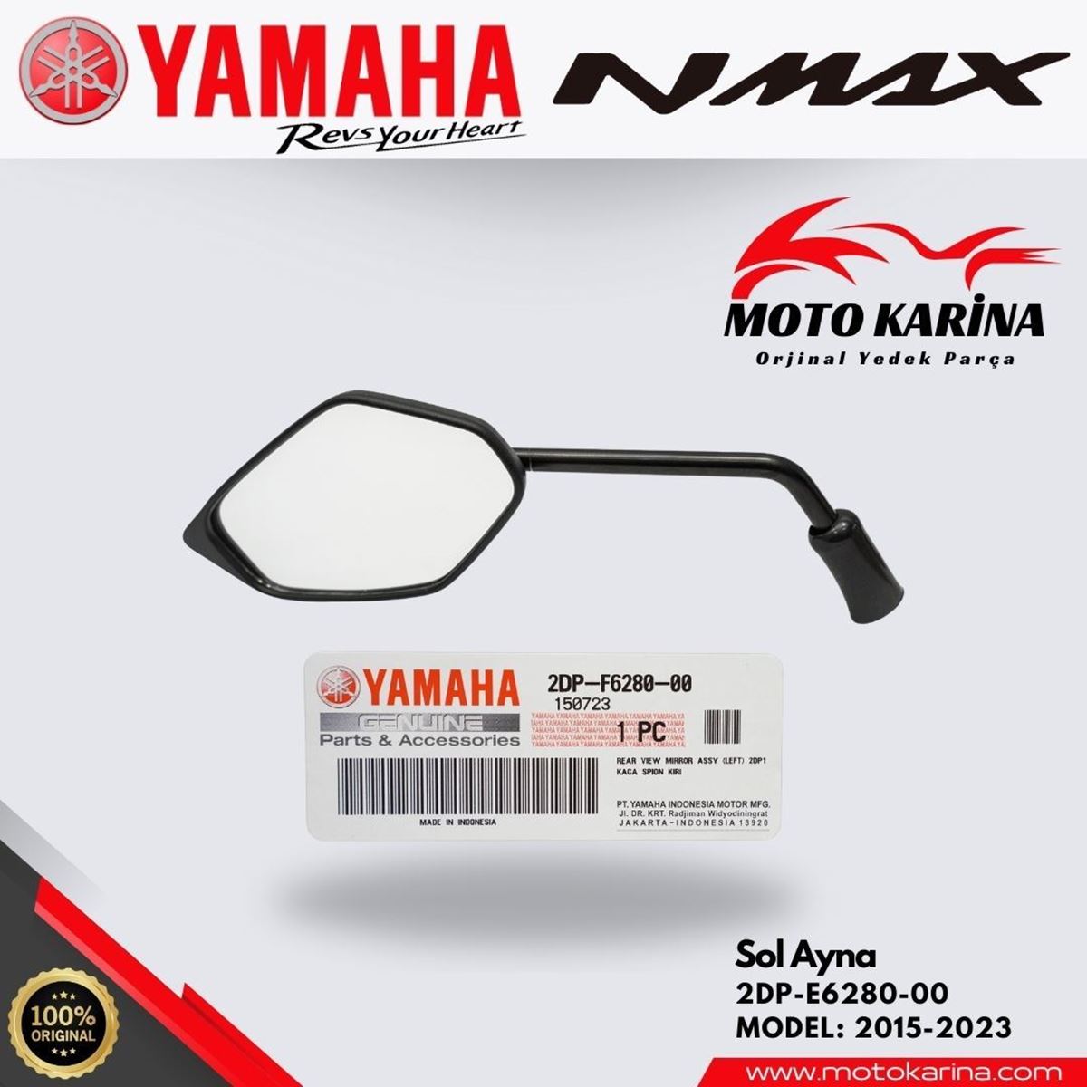 NMAX 125-155 SOL AYNA resmi