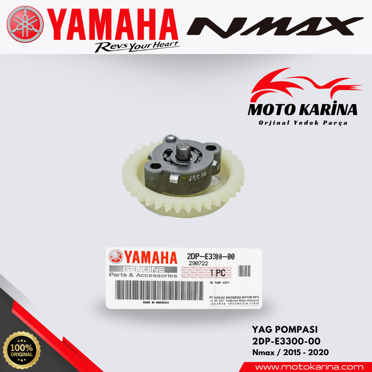 NMAX 125-155 YAĞ POMPA resmi