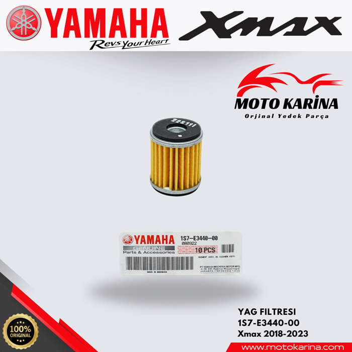 XMAX 125/250/300 YAĞ FİLTRESİ resmi