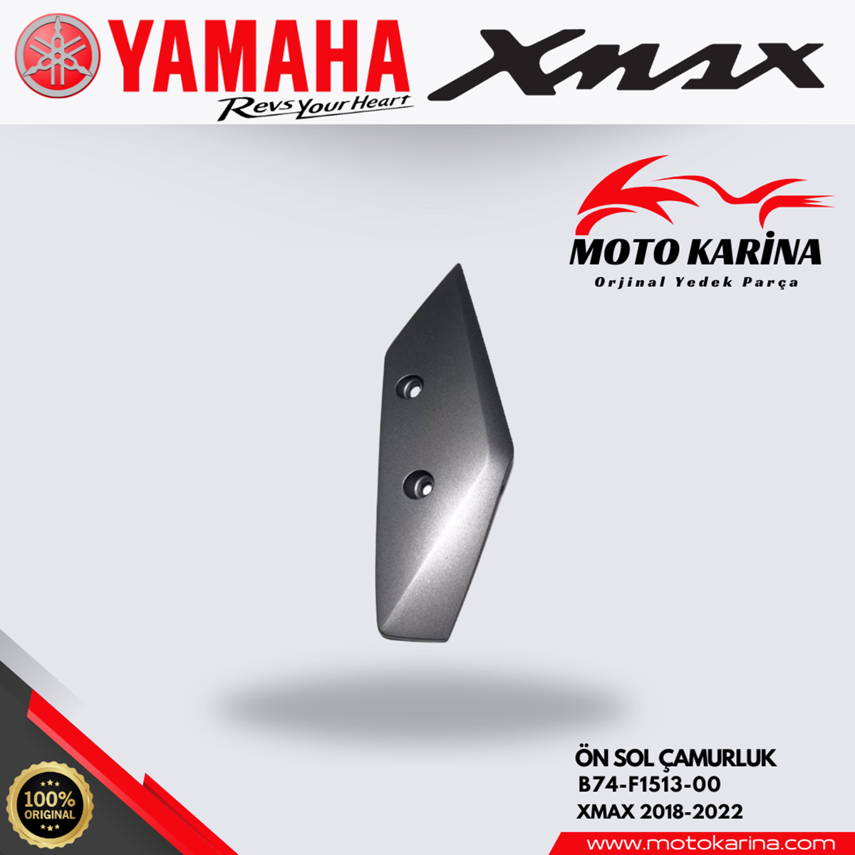 XMAX 125/250/300/400 ÖN SOL ÇAMURLUK resmi