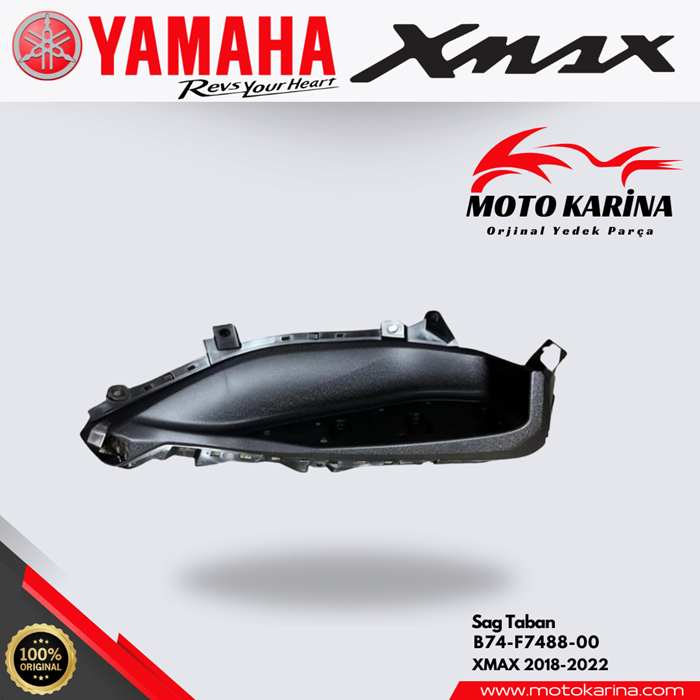 XMAX 125/250/300/400 SAĞ BASAMAK TABAN resmi