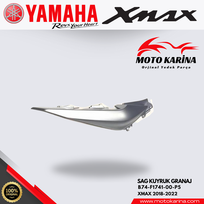 XMAX 125/250/300/400 SAĞ KUYRUK GRANAJ resmi