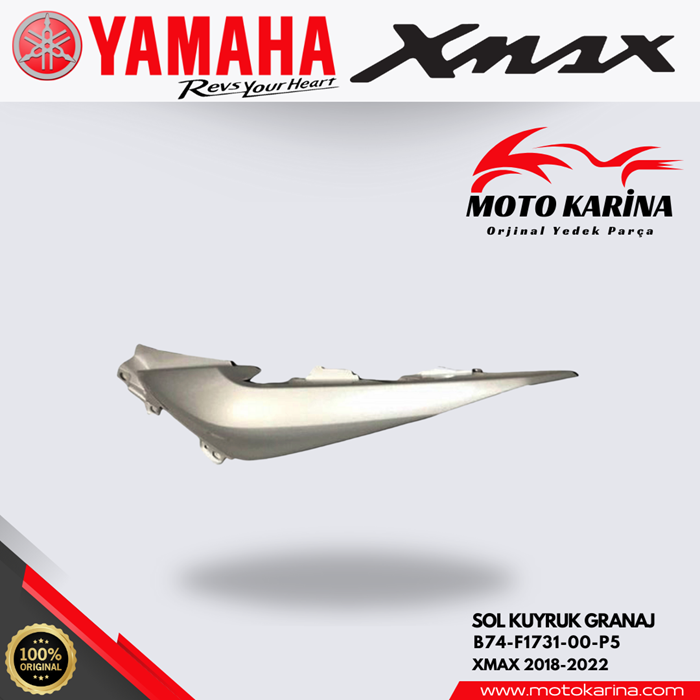 XMAX 125/250/300/400 SOL KUYRUK GRANAJ resmi