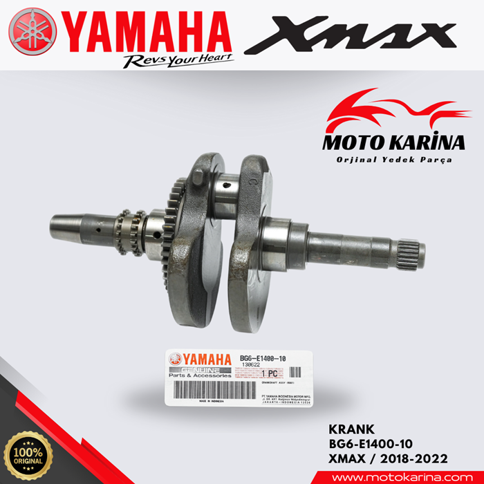 XMAX 250-300 KRANK resmi