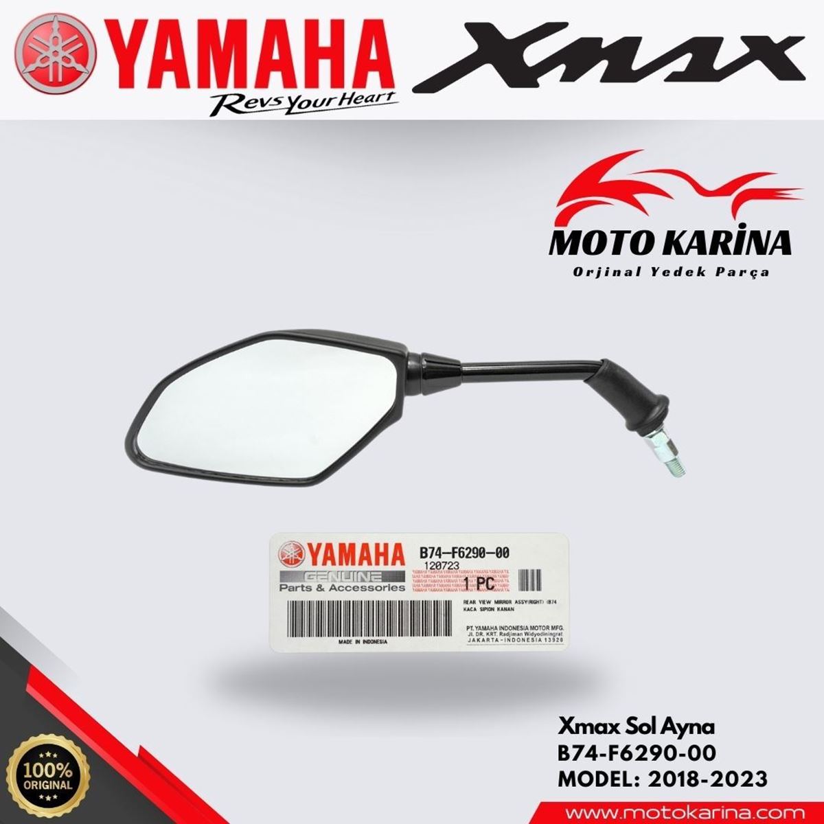 XMAX SOL AYNA resmi