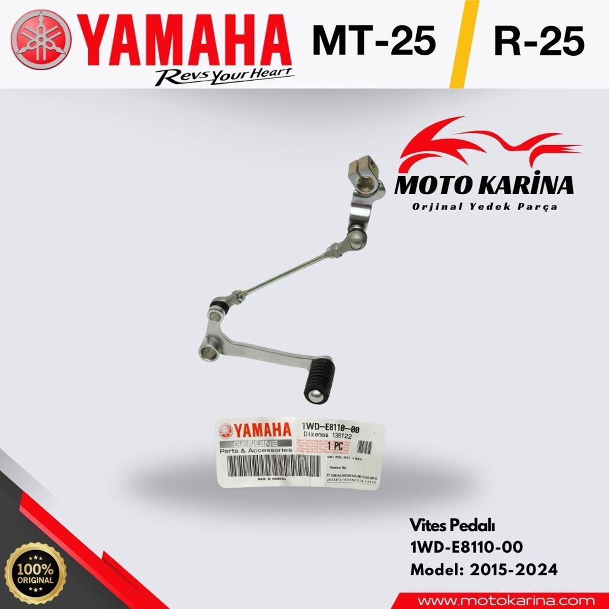 R25-MT25 VİTES PEDALI resmi