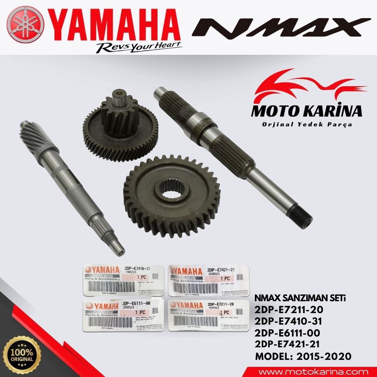 NMAX ŞANZIMAN DİŞLİ SETİ resmi